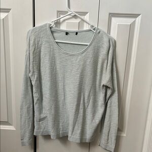 Light Turquoise Long Sleeved Shirt